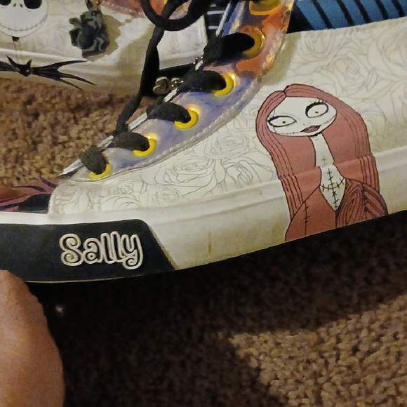 Disney Womens Sneakers with Black, White, and Blue Accents - Picture 10 of 11